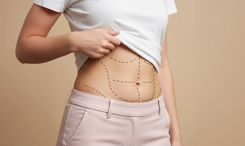 نصائح بعد عملية شفط دهون البطن