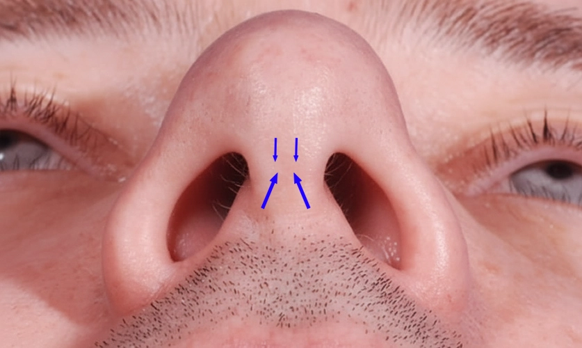 عملية تجميل الانف المغلقة