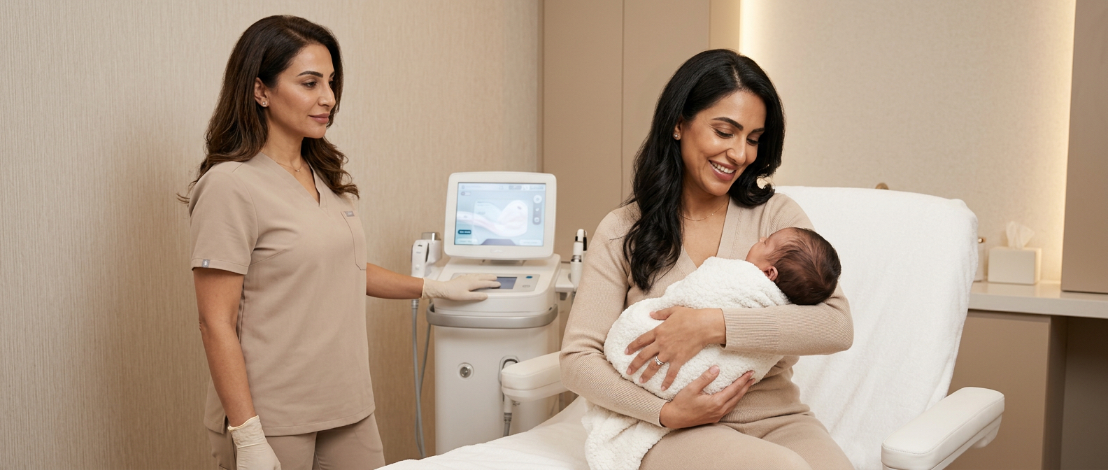 جلسات العناية ما بعد الولادة